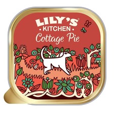 Image of Dog Wet Food Cottage Pie Recipe Lily’s Kitchen 10 x 150g