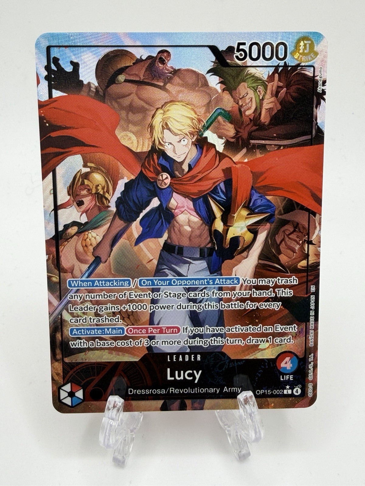 Lucy 2026 Adventure on Kami's Island #OP15-002 Leader Price Guide