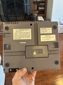 Original 1990 NES Nintendo Action Set Complete In Original Box Super Mario Bros.