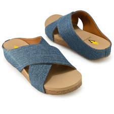 Volatile Ablette Ultra Comfort Slip-on Crisscross Slides