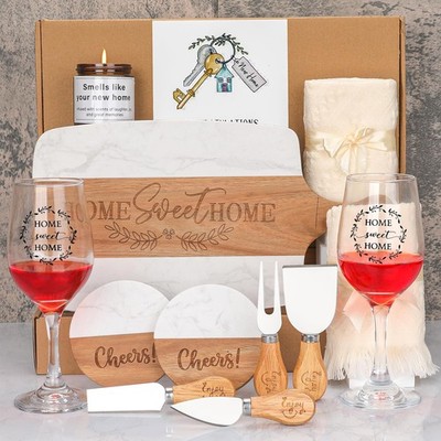 House Warming Gifts New Home   Marble & Acacia Wood Cheese Board, 4 2, wooden 