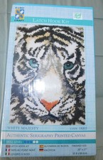 Euro Craft White Majesty Latch Hook Kit - NEW