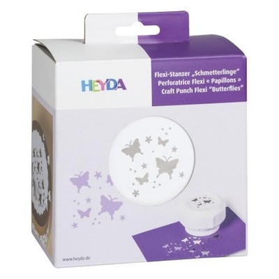 Heyda 'All-Over the Page' Magnetic Flexi Craft Punch - Schmetterlinge