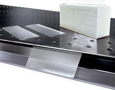Clear Plastic Shelf Strip Chips for Price Tags Inserts-3" x 1 -1/4 250 LOT