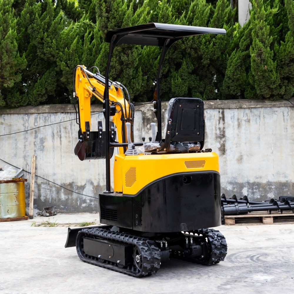 1 TON Mini Hydraulic Excavator For Sale 13.5HP Mini Digger with Gas EPA Engine