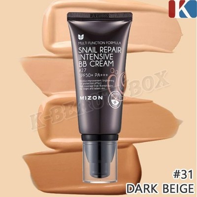 MIZON Snail Repair Intensive BB Cream 50g #31 Dark Beige SPF50+ PA+++ K-Beauty