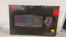 RedDragon  Gaming Essentials RGB Backlit S101 Keyboard/M601 Mouse 2 In 1 Set 