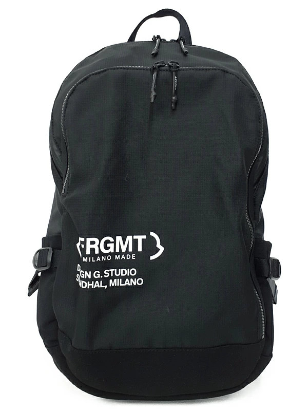 MONCLER x Fragment Nylon Backpack Black