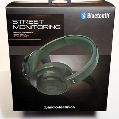 NEW Audio-Technica ATH-S700BT Wireless Over-the-Ear Bluetooth Headphones Black