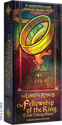 the Lord of the Rings the Fellowship of the Ring Trick-Taking Game - a Cooperati