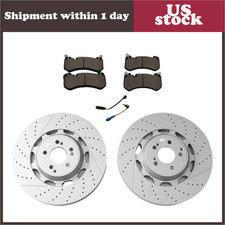 New Front Brake Pads Rotors Kit For 2014-2020 Benz W222 S63 S65 Amg 2224212612 New Front Brake Pads Rotors Kit For 2014-2020 Benz W222 S63 S65 Amg 2224212612