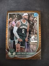 2025-26 Bowman Chrome - Gary Trent Jr. Reptilian Refractor Milwaukee Bucks