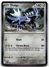 Dialga 095/132 Rare Mega Evolution Pokemon Holo Near Mint