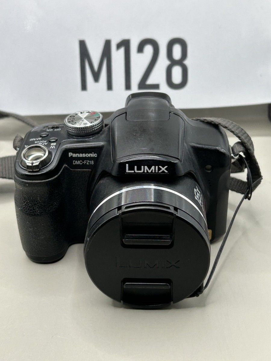Panasonic LUMIX DMC-FZ18 8.1MP Digital Camera - Black for sale
