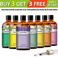 100ml Pure Essential Oils for Aromatherapy, Diffuser,Soap  Candle Making,Yoga