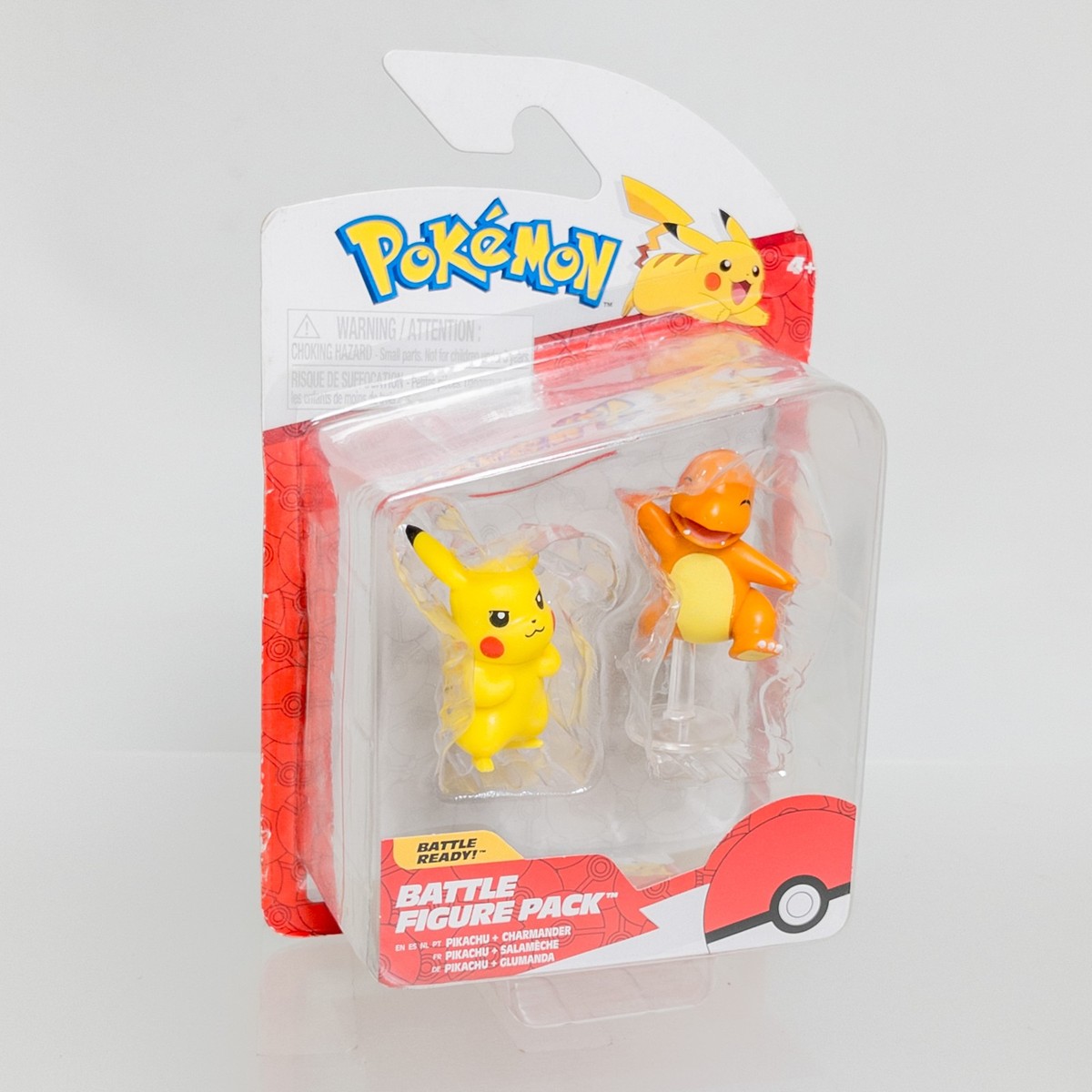 Jazwares Pokemon Articulated Battle Figure 2-Pack -PIKACHU