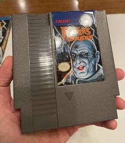 Fester's Quest Nintendo NES completo di scatola CIB con poster e tutti gli inserti