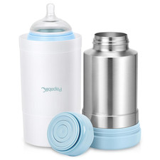Portable Travel Baby Bottle Warmer plus with Large Capacity, 18 Oz
