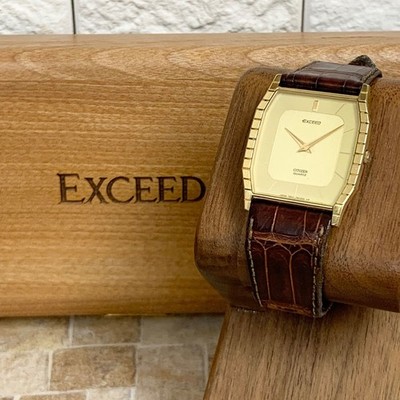 Citizen Exceed Analog Quartz Dress Watch Ref 7923-799127 31x26x3mm