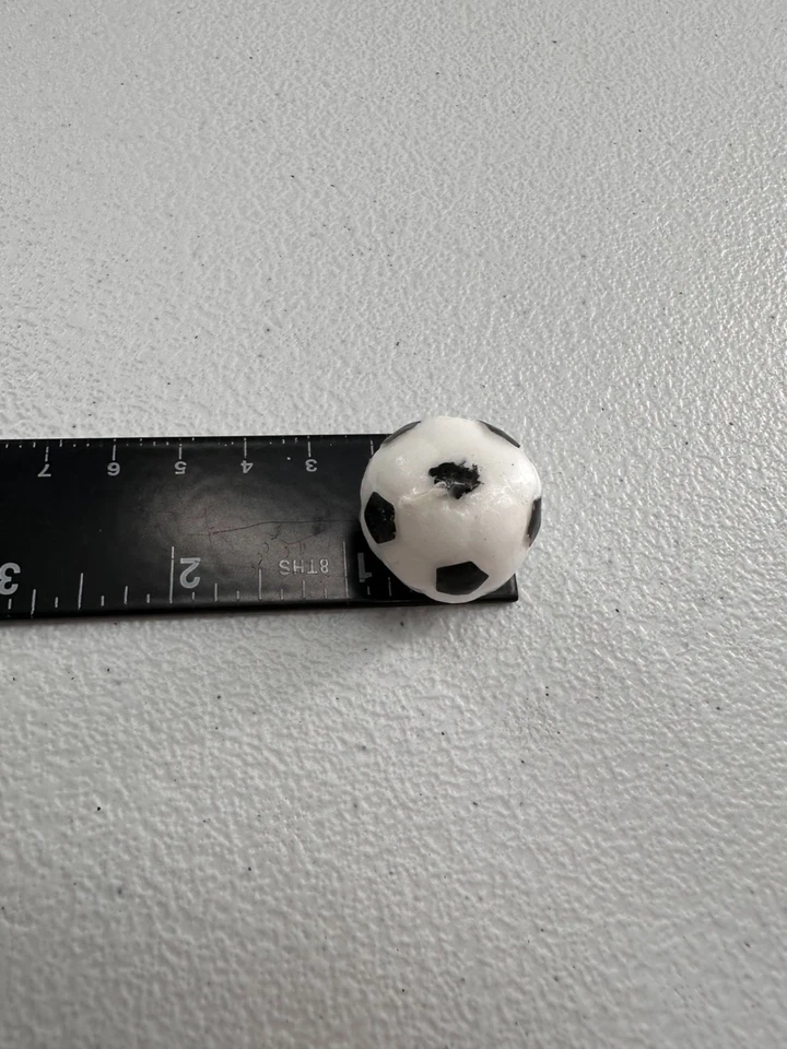 Juego de 16 velas decorativas en forma de balón de fútbol pastel cumpleaños graduación deporte Foto 2 de 4