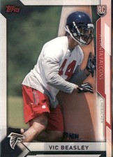 Vic Beasley 2015 Topps Take It to the House Atlanta Falcons #56