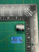 Vintage S-K Tools No.45120 5/8" Deep Socket 12-Point 3/8" Drive, Made in USA