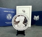 2011-W Proof American Silver Eagle with OGP & COA! 1 Oz .999 Silver