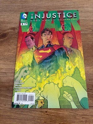 Lot Of 5 Injustice Year Two DC Comic Books # 9 10 11 12 + Annual # 1 NM 3 J429