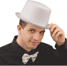 White Felt Top Hat