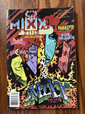 Mixx Zine  Issue 1-5 April 1998  Manga Featuring Sailor Moon/Ice Blade/Rayearth