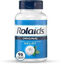 Rolaids Extra Strength Antacid, 96 Chewable Tablets, Mint Flavor, Extra Strength