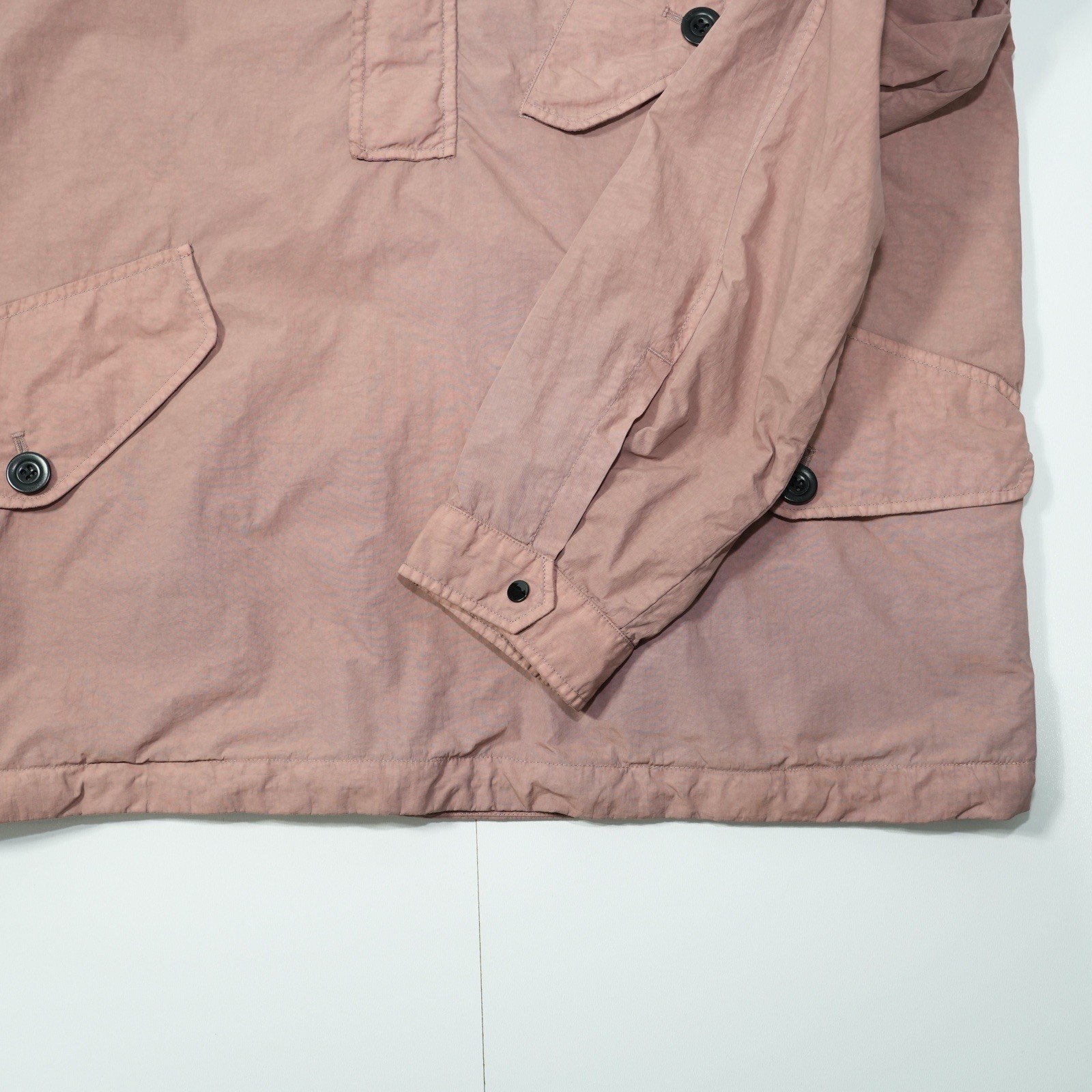 C.P. Company Flatt Nylon Overshirt Jacket Dusty Pink Size S – BNWT  thumbnail 6