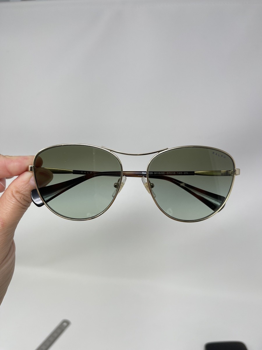 RALPH LAUREN Sunglasses RA4126 9116/8E GOLD GREEN 57 [] 16  display picture 3