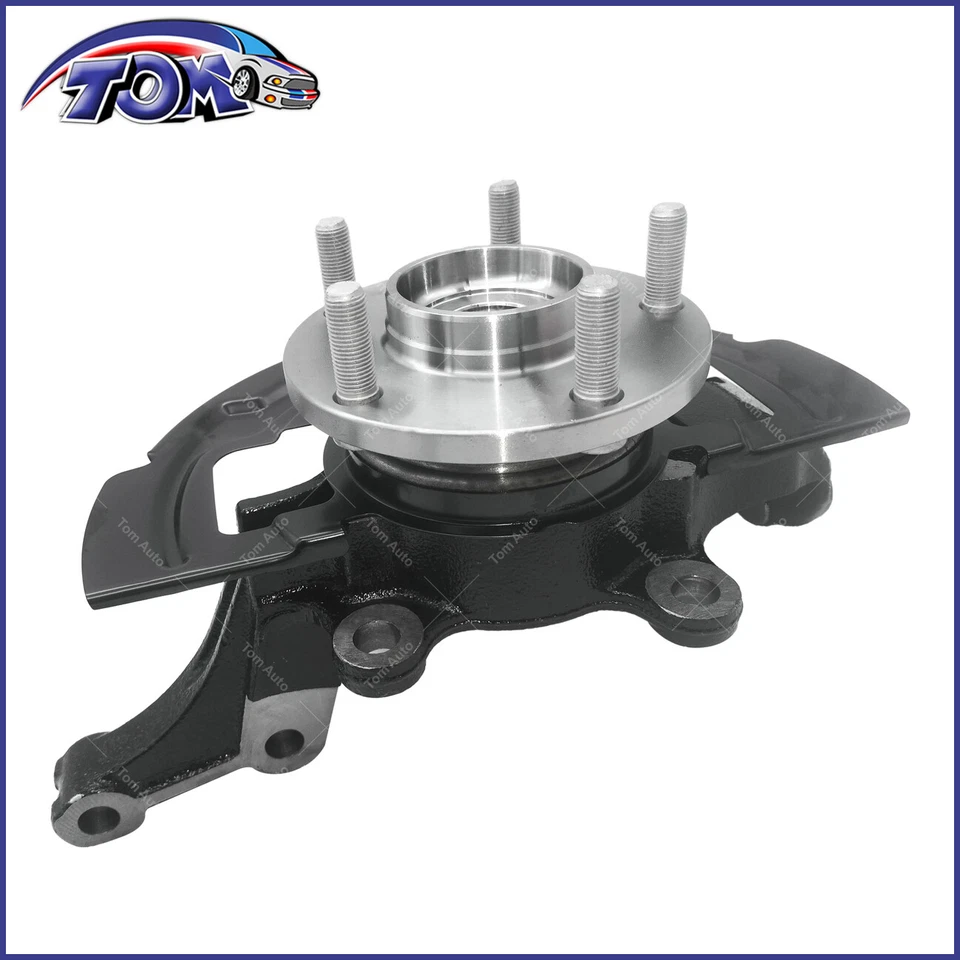 Conjunto de nudillo de dirección con cojinete de cubo de rueda delantero derecho derecho para Nissan Altima 2,5 L Foto 2 de 3