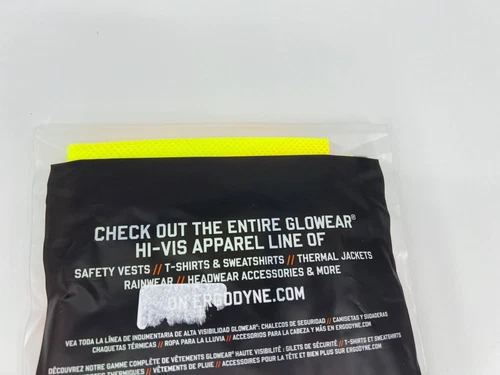 Ergodyne GloWear 8040HL High Visibility Safety Vest Lime - One Size image 5