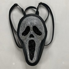 Spirit Halloween Rhinestone Bling Ghostface Backpack