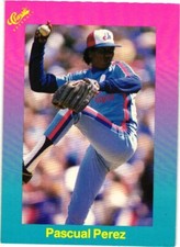 1989 Classic Pink /Light Blue Pascual Perez #85 - Expos