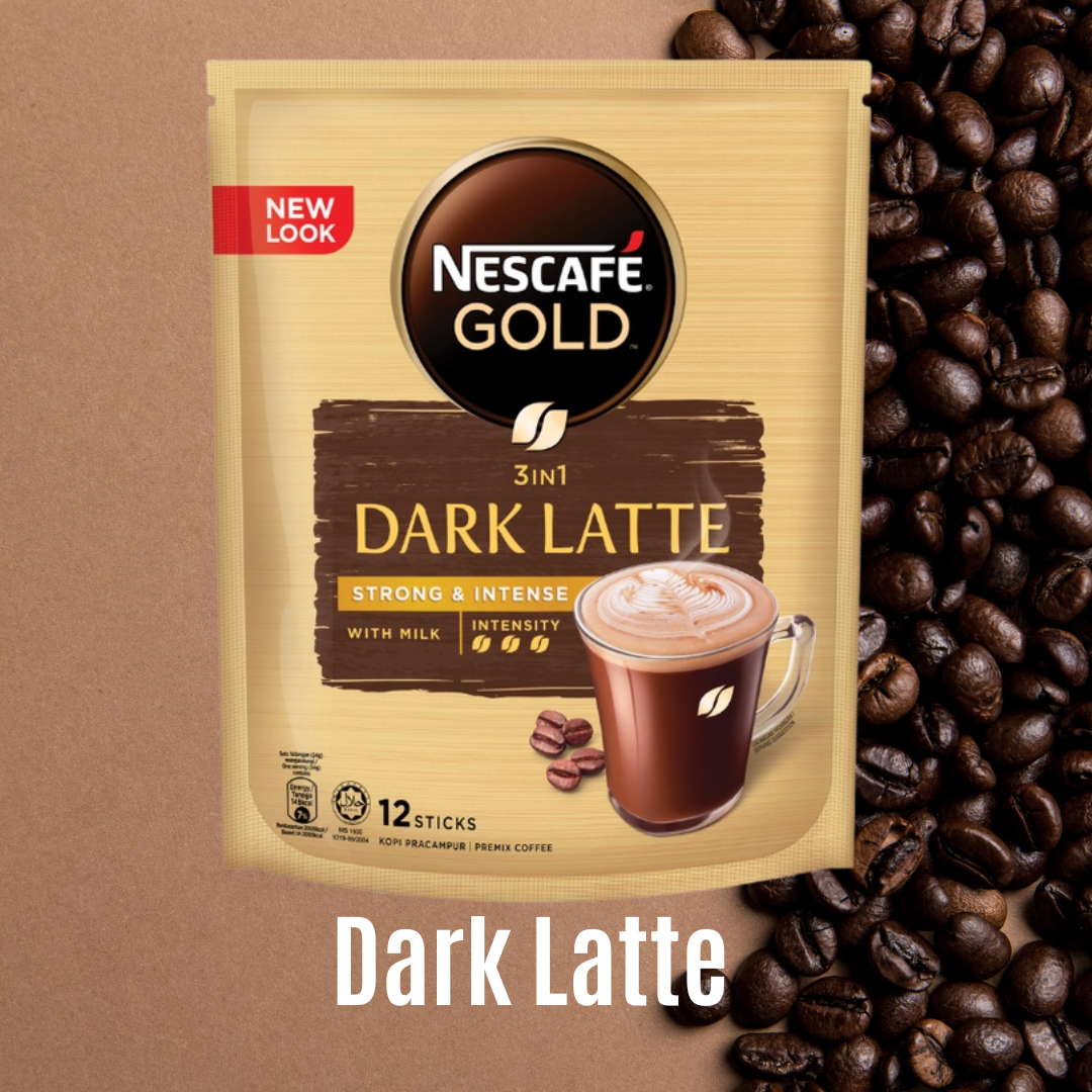 NESCAFE GOLD DARK LATTE 34g x 12s | eBay