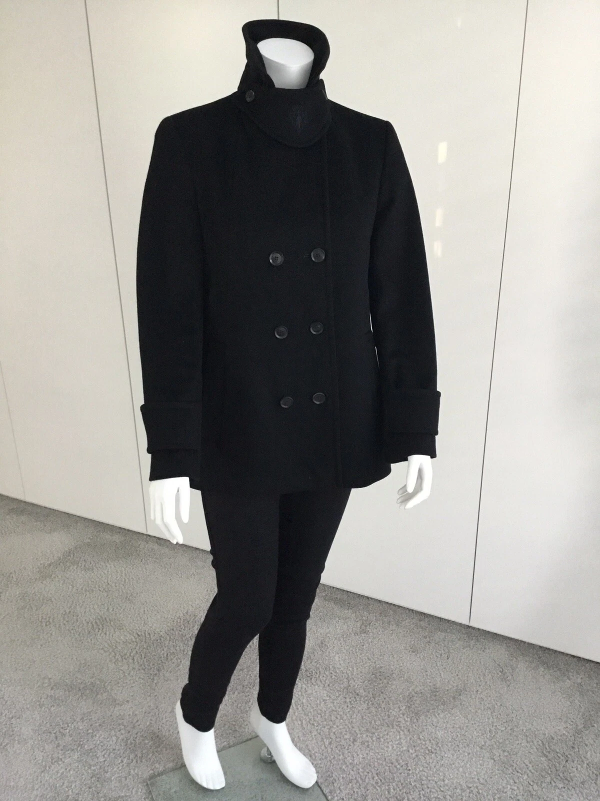 Original Gucci Cabanjacke Gr. 36 schwarz