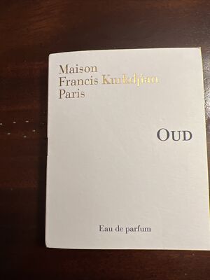 MAISON FRANCIS KURKDJIAN PARIS OUD EAU DE PARFUM 2ML 0.06 FL OZ