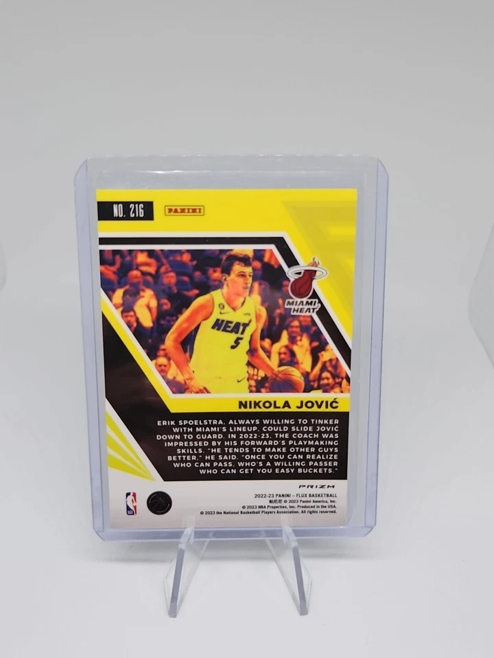 2022-23 Panini Flux - Rookies Silver Prizm #216 Nikola Jokić (RC) - Image 2 of 2