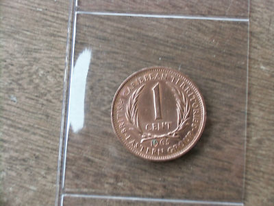 British Caribbean Territories 1 Cent 1965 - Eastern Group - ELISABETH THE SECOND