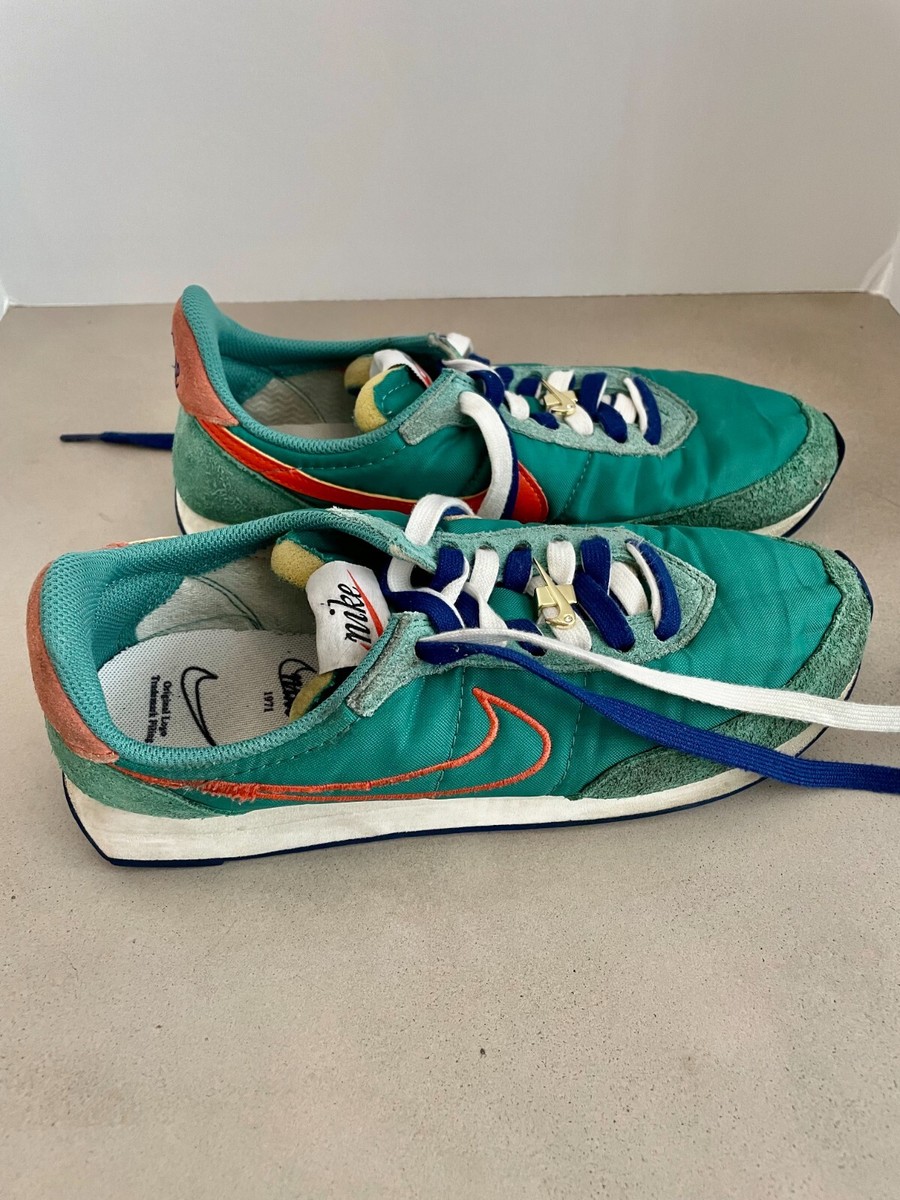 Size 10 Nike Waffle Trainer First Use Green Noise for sale
