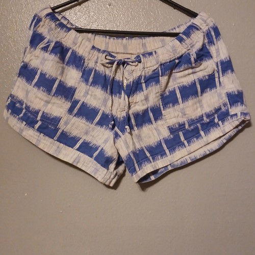 Co. Womens Blue and White Shorts | eBay