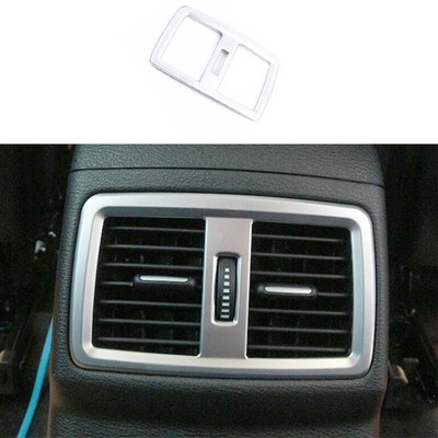 Matte Silver Back Row Air Outlet Vent Cover Trim For BMW X2 F39 2018-2020 2021