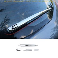 For Nissan Kicks 2018-2024 Bright Chrome Tail Rear Window Wipers Cover Trim 4PCS