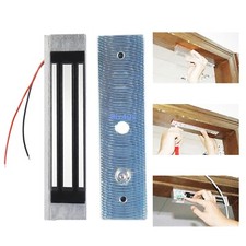 350lbs 180KG Electric Magnetic Single Door Lock Access Control Holding Force US