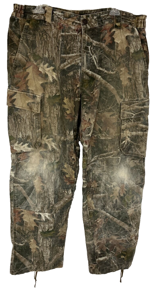 Redhead Silent Hide Camo Cargo Pants Mens XL 38x31 Hunting Elastic