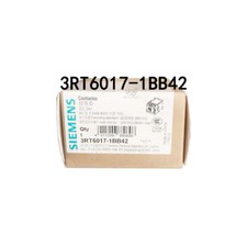 SIEMENS  new Sealed 3RT60171BB42 3RT6017-1BB42 DC24V Fast Shipping contactor