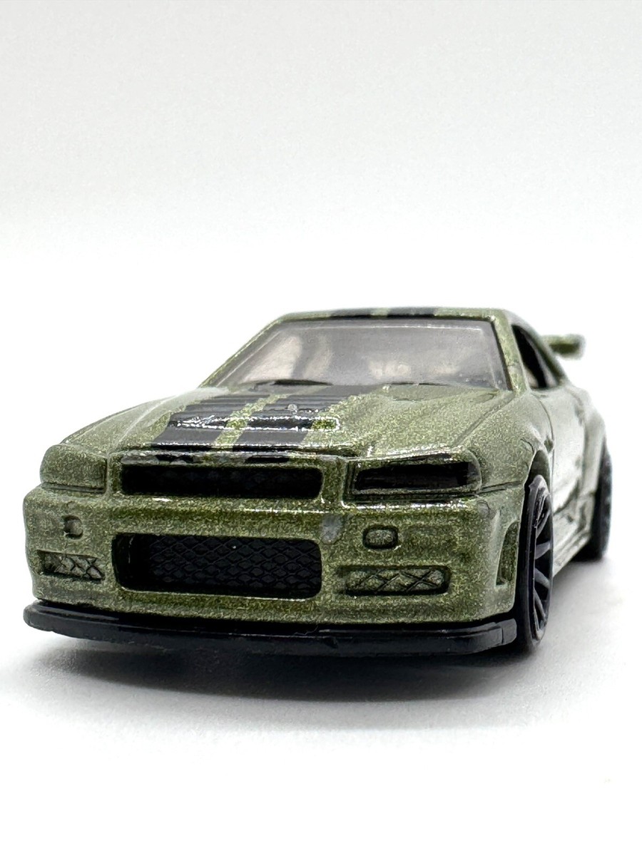 Hot Wheels/L39/2009 Mattel/Nissan Skyline GTR GT-R R34 green (B1